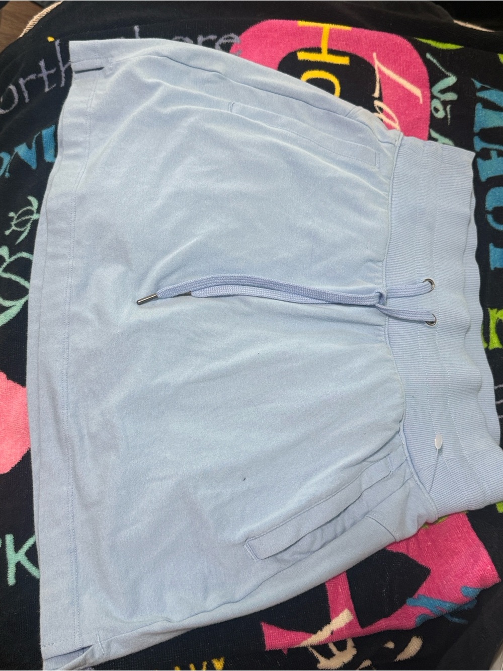 tek gear Light Blue Knit Skort with Drawstring